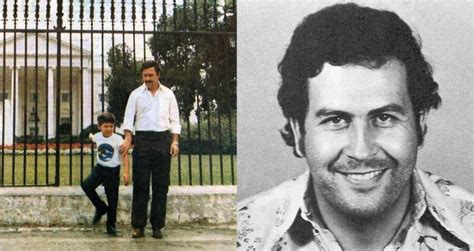 pablo escobar white house|pablo escobar in front of white house.